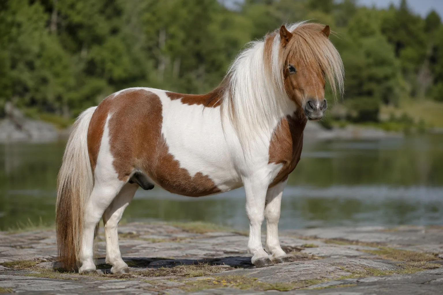 Dappled grey American Warmblood, highlighting the texture of its coat and its clean legs.