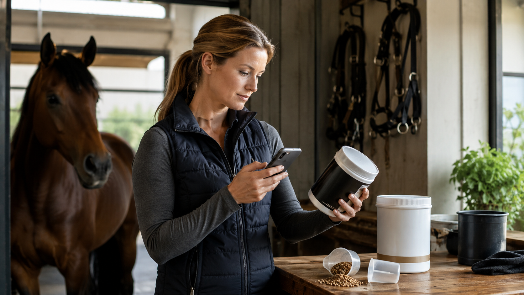 Poisonous plants for horses : equine care and management documented with Equio app. Documentation équine avec Equio, l'application d'aide à la décision pour les chevaux.