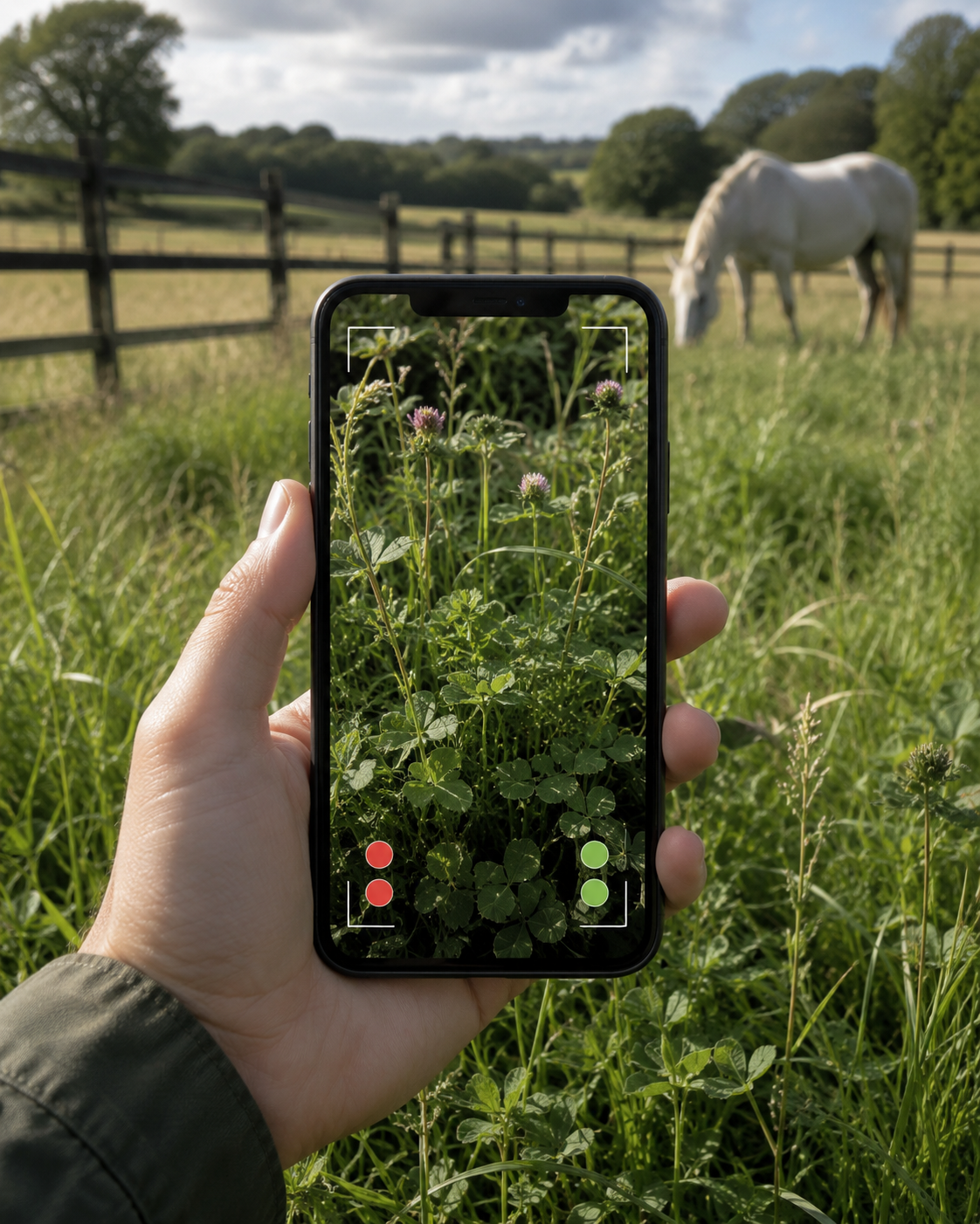 Coquelicot : reconnaissance de plante toxique au pré, observation du contexte de pâture et gestion des risques. Application mobile Equio pour identifier les plantes toxiques au cheval.