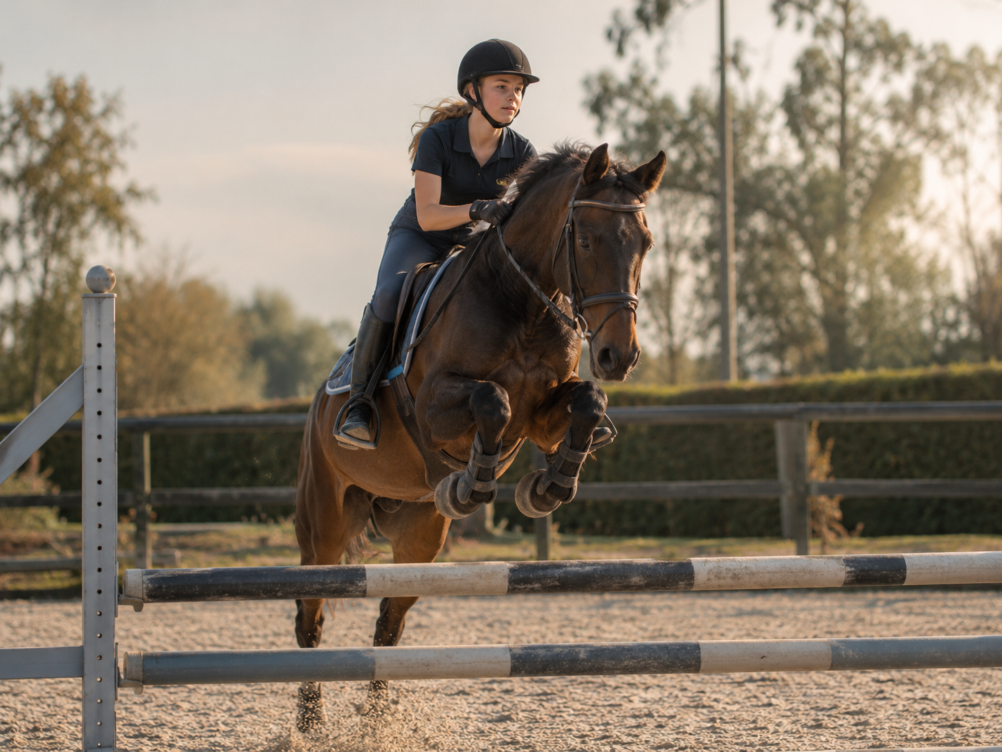 Barbe : identification de race équine, robe du cheval, morphologie et notation de l'état corporel. Gestion complète du profil et de l'identité du cheval.